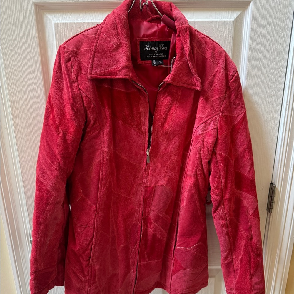 Leather jacket
